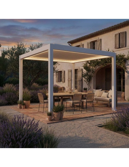 Lyra T6: Pérgola bioclimática con 6 tecnologías únicas