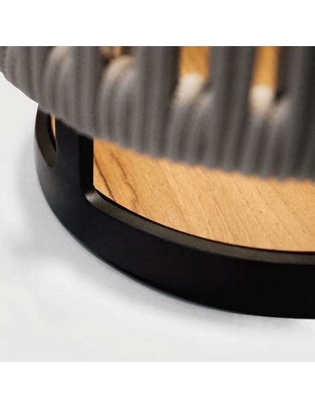 Marinea: Lámpara de exterior en cuerda trenzada