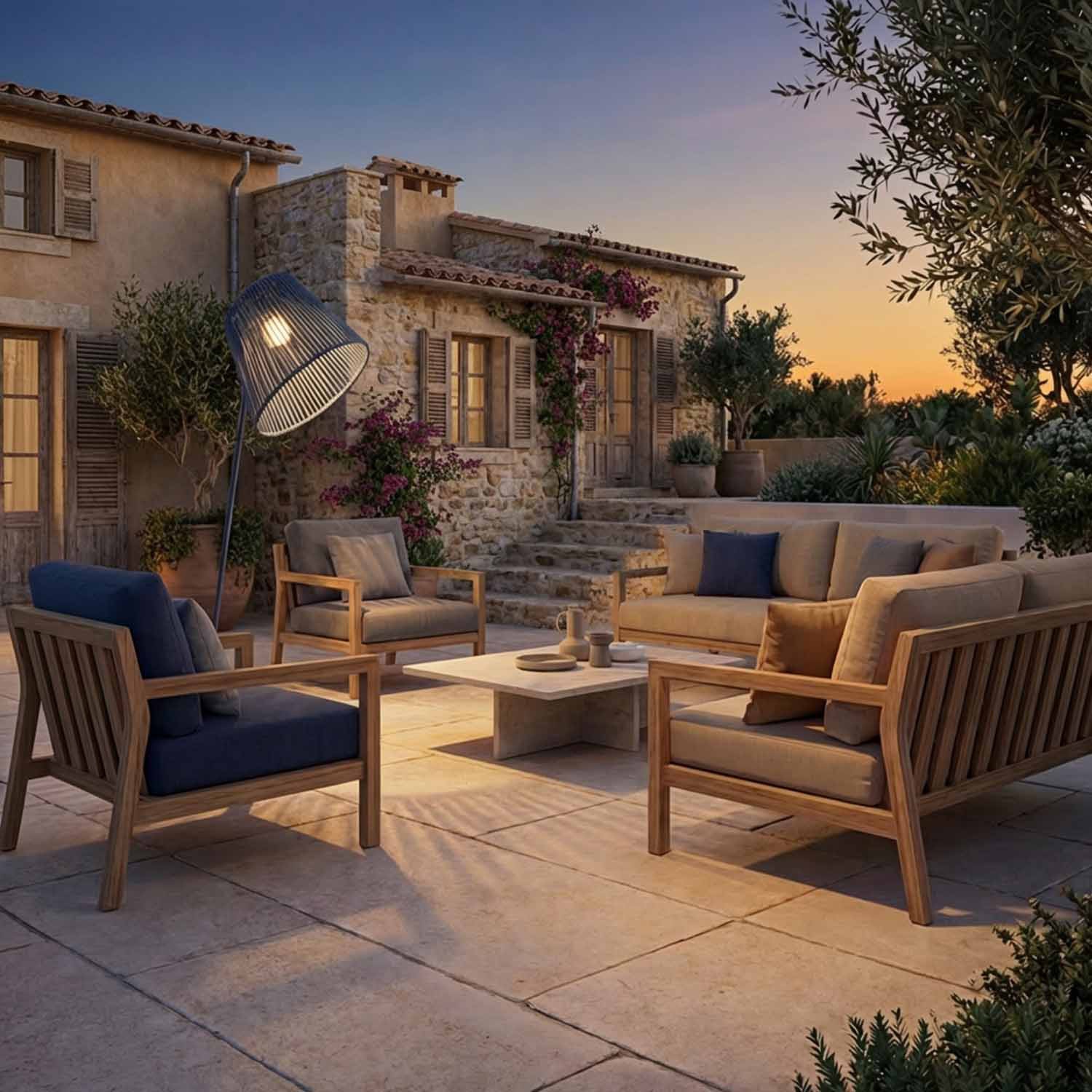 Ropelle: lámpara solar diseño exterior 160 cm 2