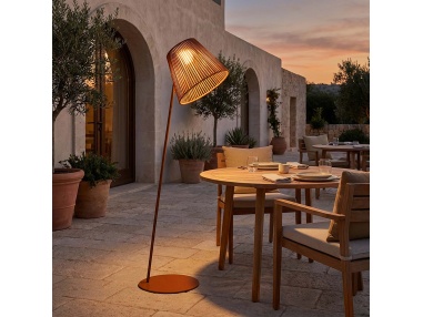 Ropelle: lámpara solar diseño exterior 160 cm