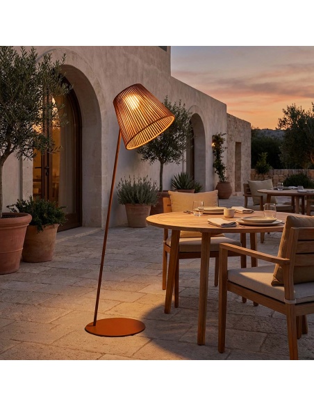 Ropelle: lámpara solar diseño exterior 160 cm