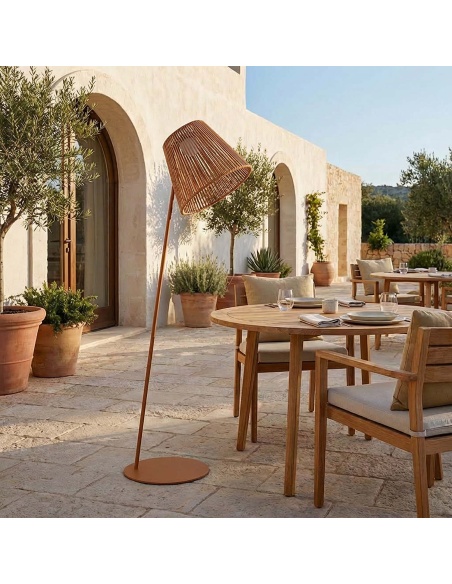 Ropelle: lámpara solar diseño exterior 160 cm