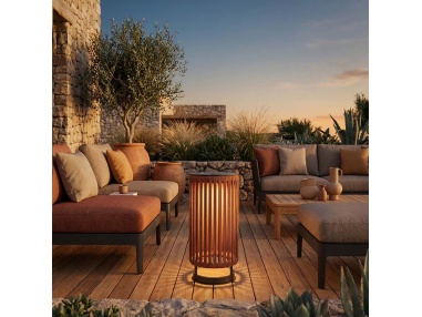 Filara: lámpara solar diseño para jardín y exterior moderno