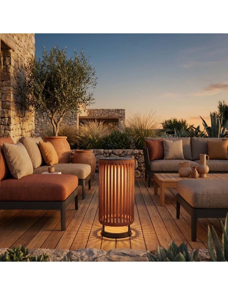 Filara: lámpara solar diseño para jardín y exterior moderno