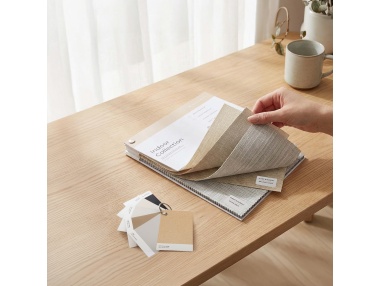Muestras tejido estores enrollables: Colores y materiales