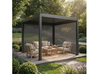 Manual Zip Screen - Estor ZIP para pérgola Lyra T6