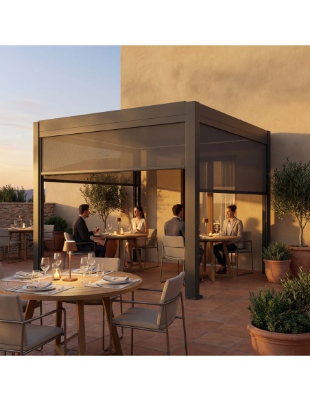 Manual Zip Screen - Estor ZIP para pérgola Lyra T6