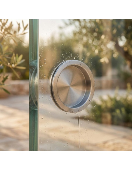 Cerramientos de vidrio corredero para Lyra T6 - Pérgola cerrada con cristal