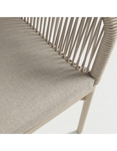 Liara: Silla de Exterior en Cuerda Olefin Anti-UV