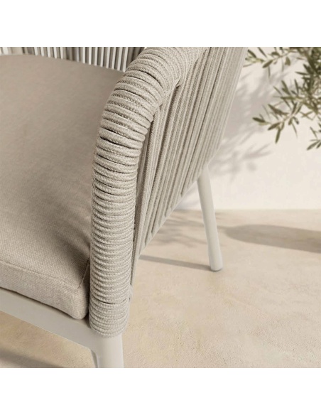Liara: Silla de Exterior en Cuerda Olefin Anti-UV