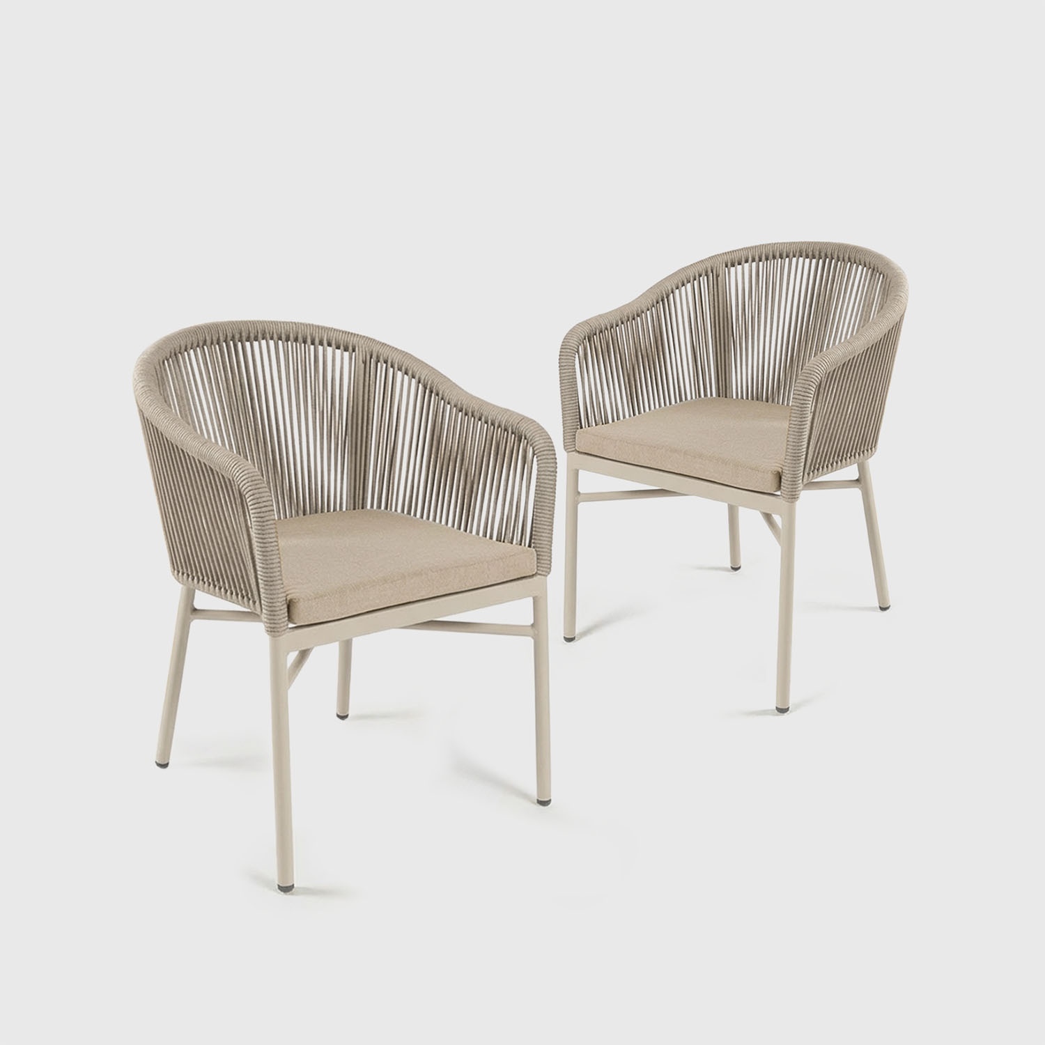 Liara: Silla de Exterior en Cuerda Olefin Anti-UV 2