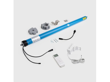 Motor + cargador de 12v + mando a distancia