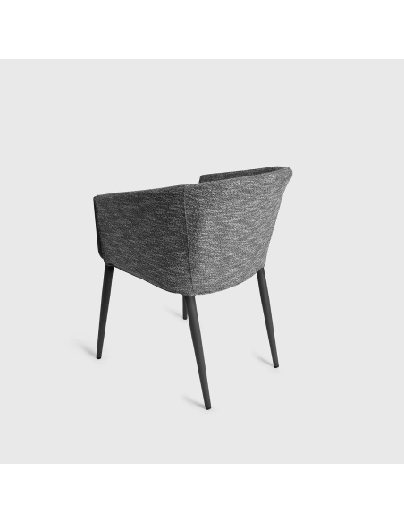 Mitara: Sillón de Comedor Outdoor en Tejido Tintado en Masa