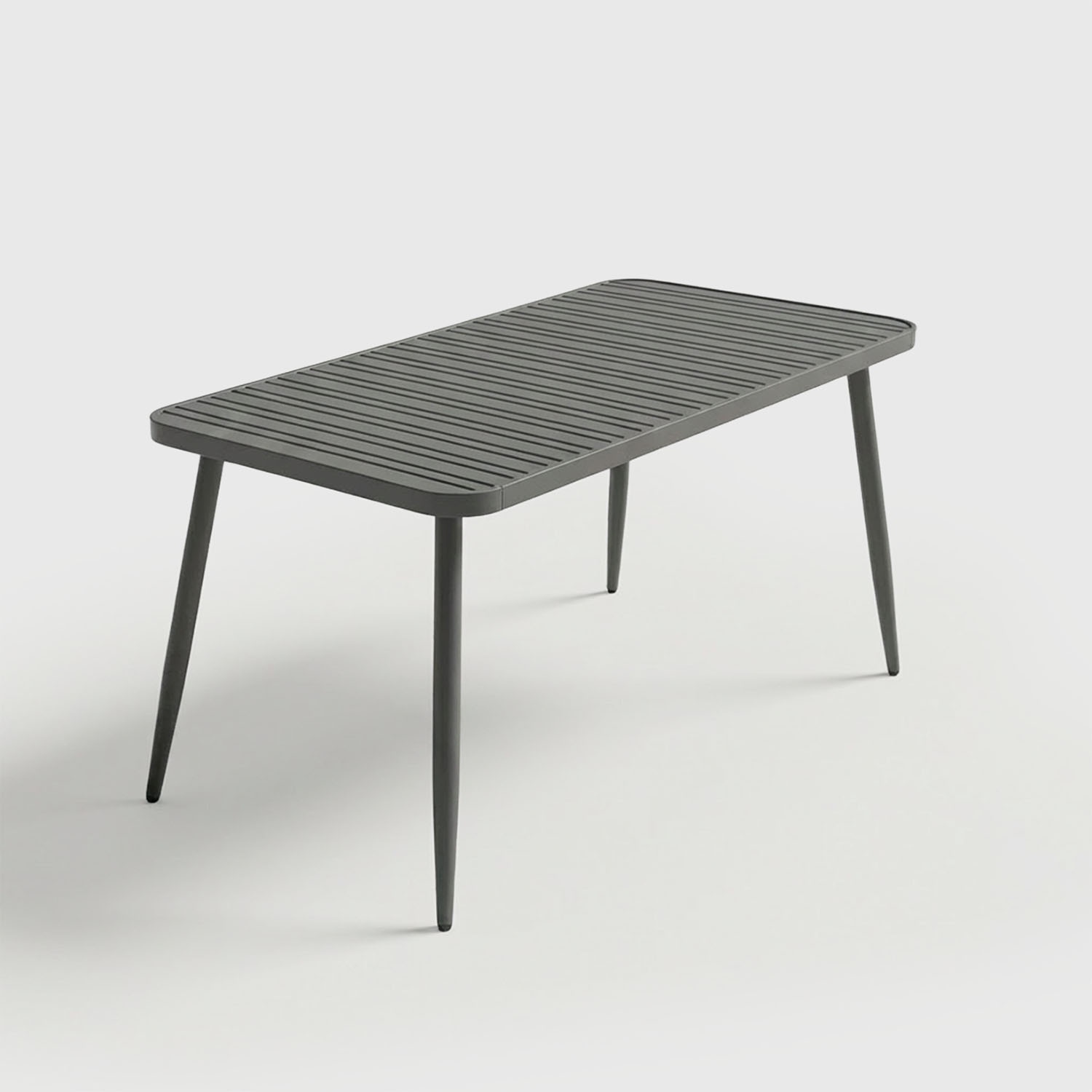 Conviva: Mesa de Comedor para Jardín en Aluminio 2