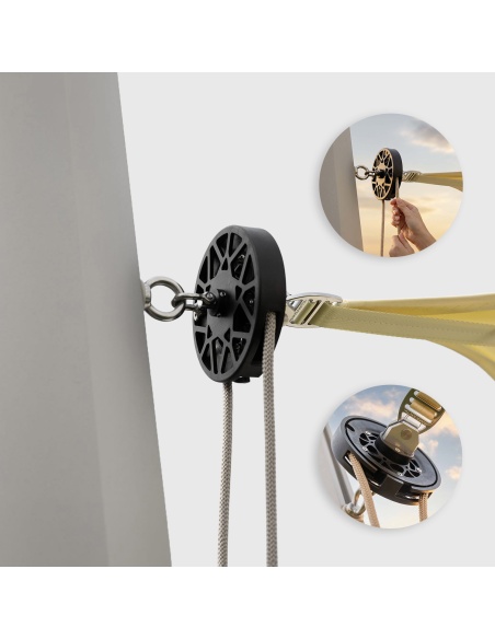 EZ Furl – Sistema Enrollable Universal para Toldos Vela