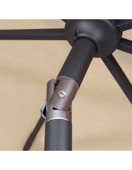 Lybra: Sombrilla de Palo Central Inclinable con Tecnología EquiTilt®