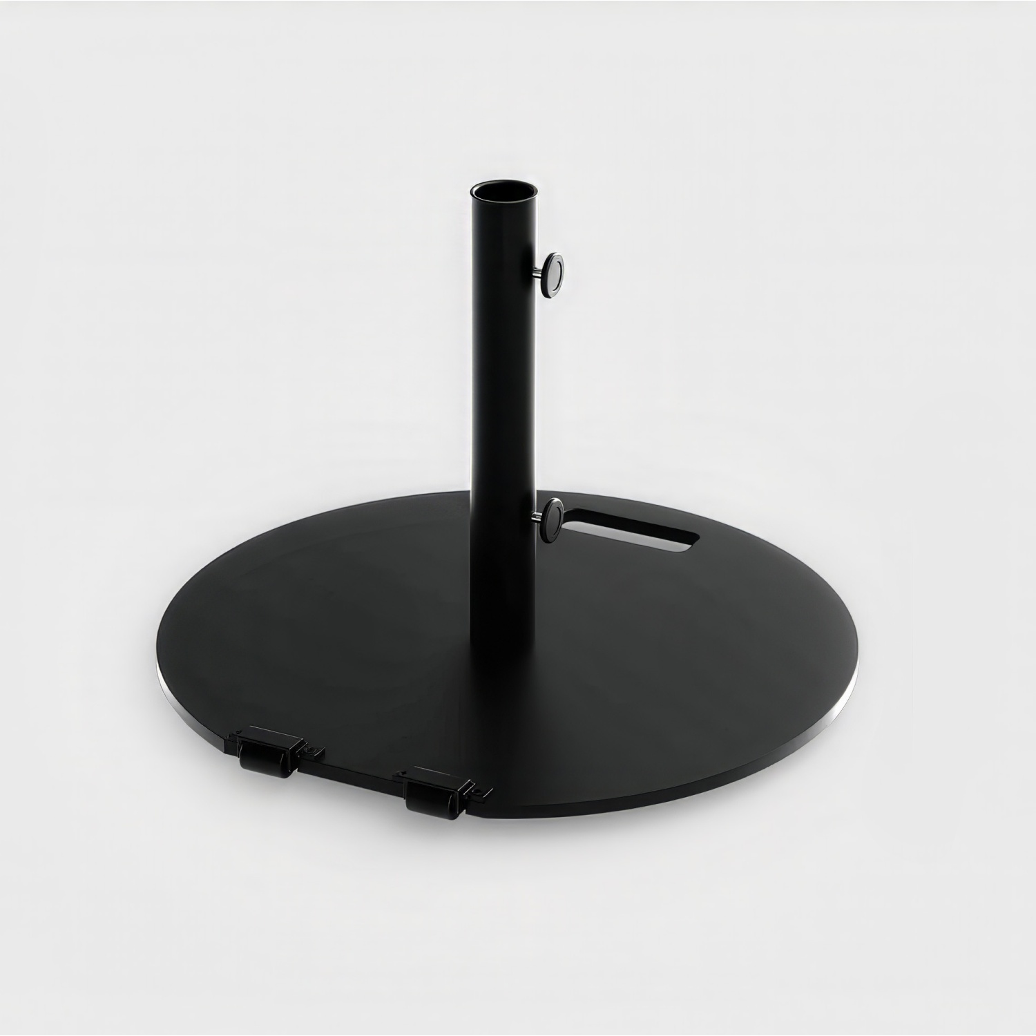 Base ombrellone rotonda acciaio 25 kg - Compatible con Klika y Lybra