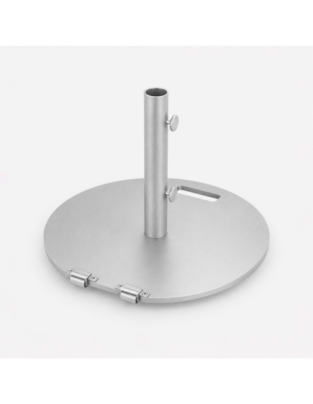 Base redonda para sombrilla acero 25 kg - Compatible con Klika y Lybra