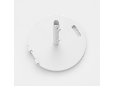 Base ombrellone rotonda acciaio 25 kg - Compatible con Klika y Lybra