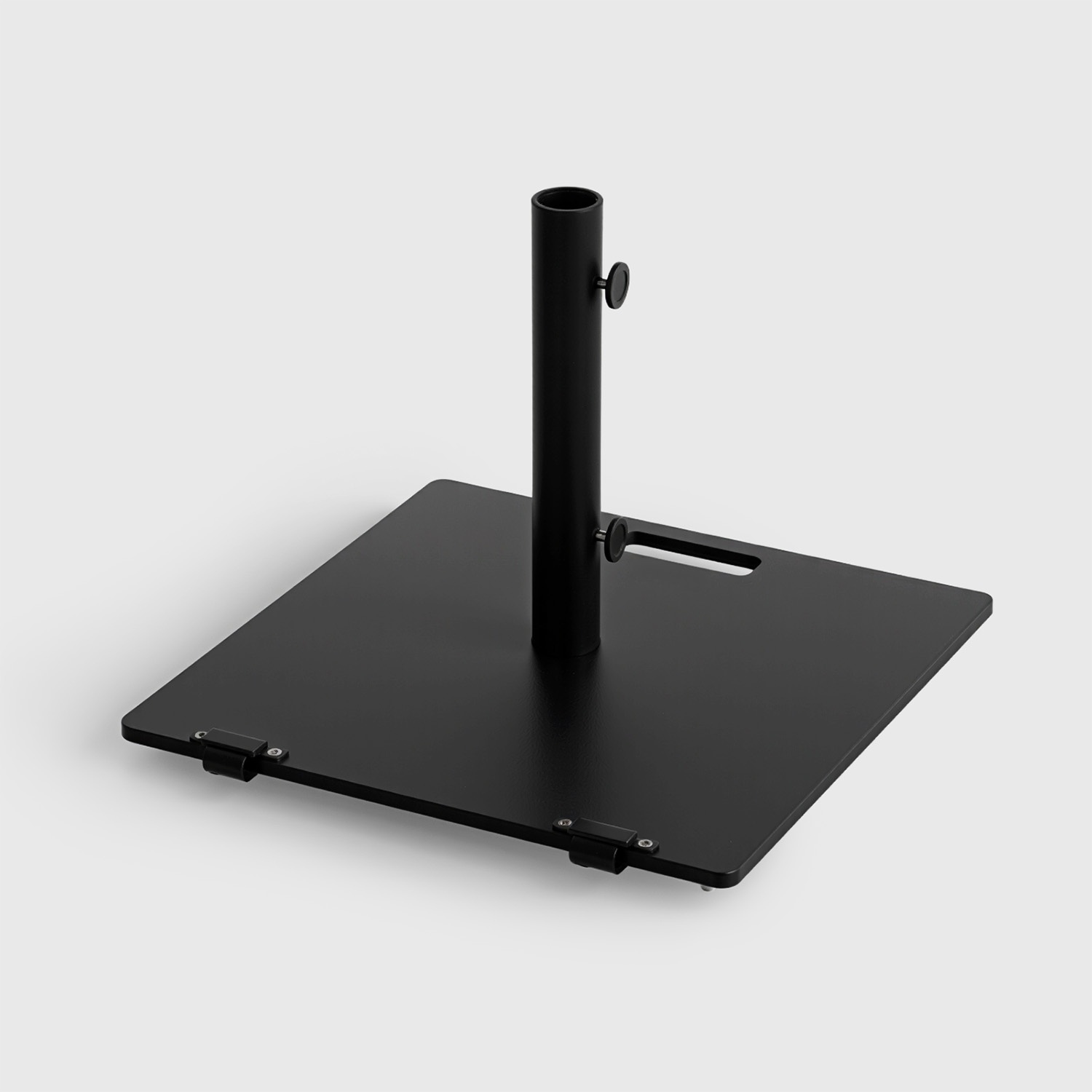 Base de parasol cuadrada acero 25 kg - Compatible con Klika y Lybra