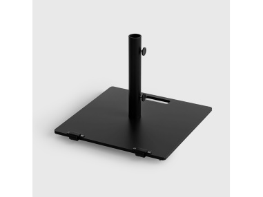 Base de parasol cuadrada acero 25 kg - Compatible con Klika y Lybra