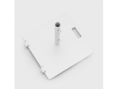 Base de parasol cuadrada acero 25 kg - Compatible con Klika y Lybra