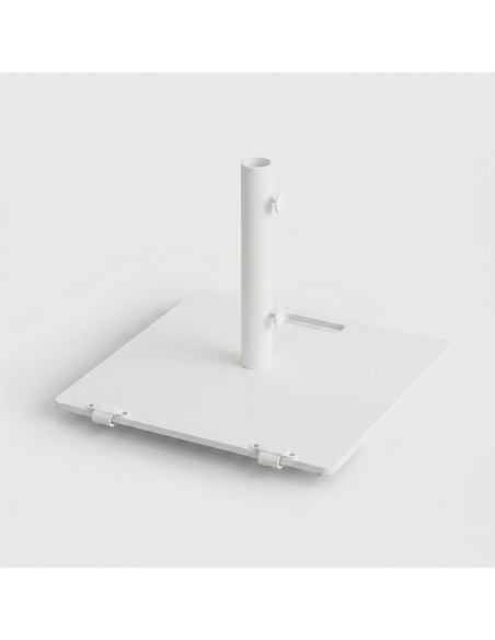 Base de parasol cuadrada acero 25 kg - Compatible con Klika y Lybra