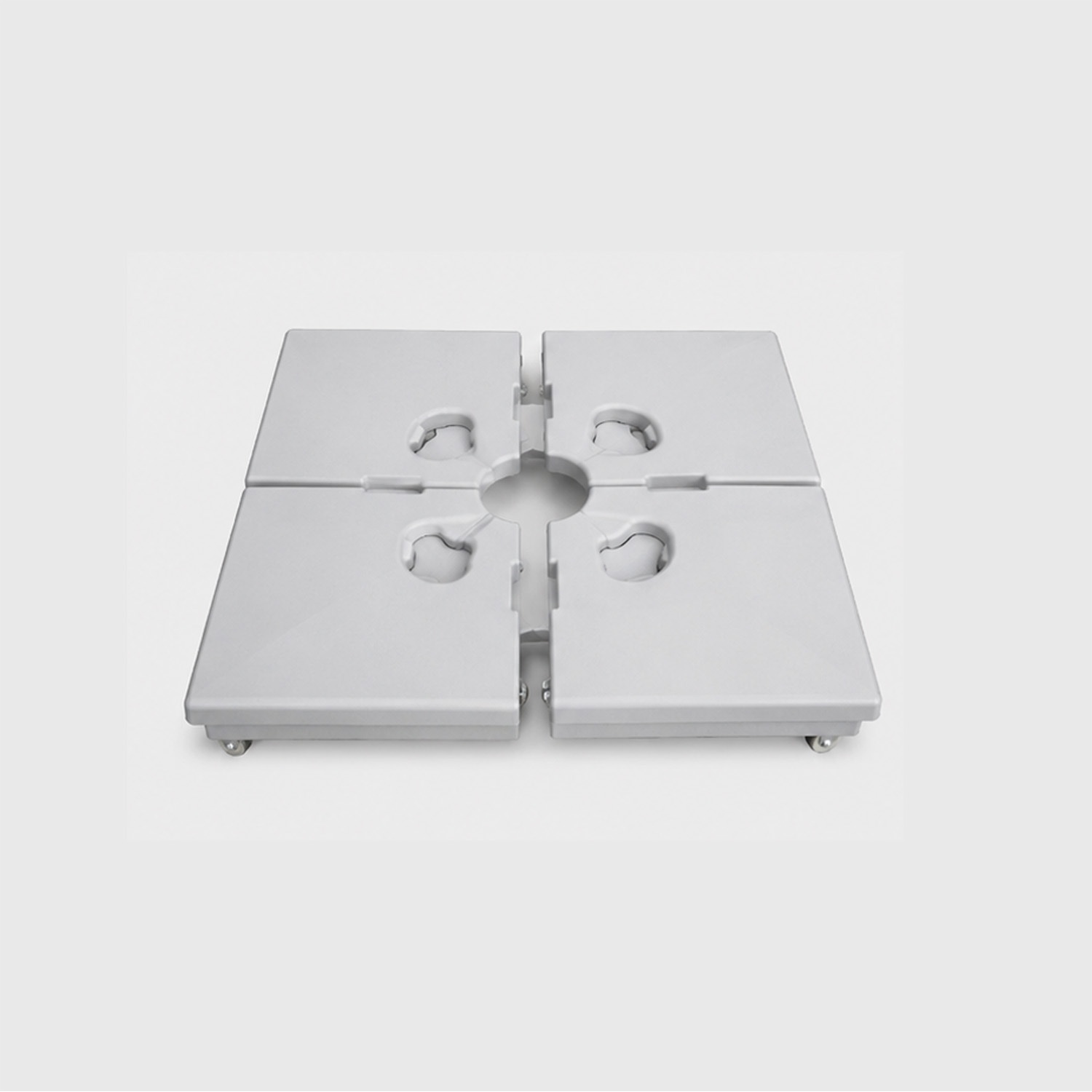 Base de parasol 4-en-1 rellenable - Compatible con Auriga, Cygnus y Cygnus Double 2