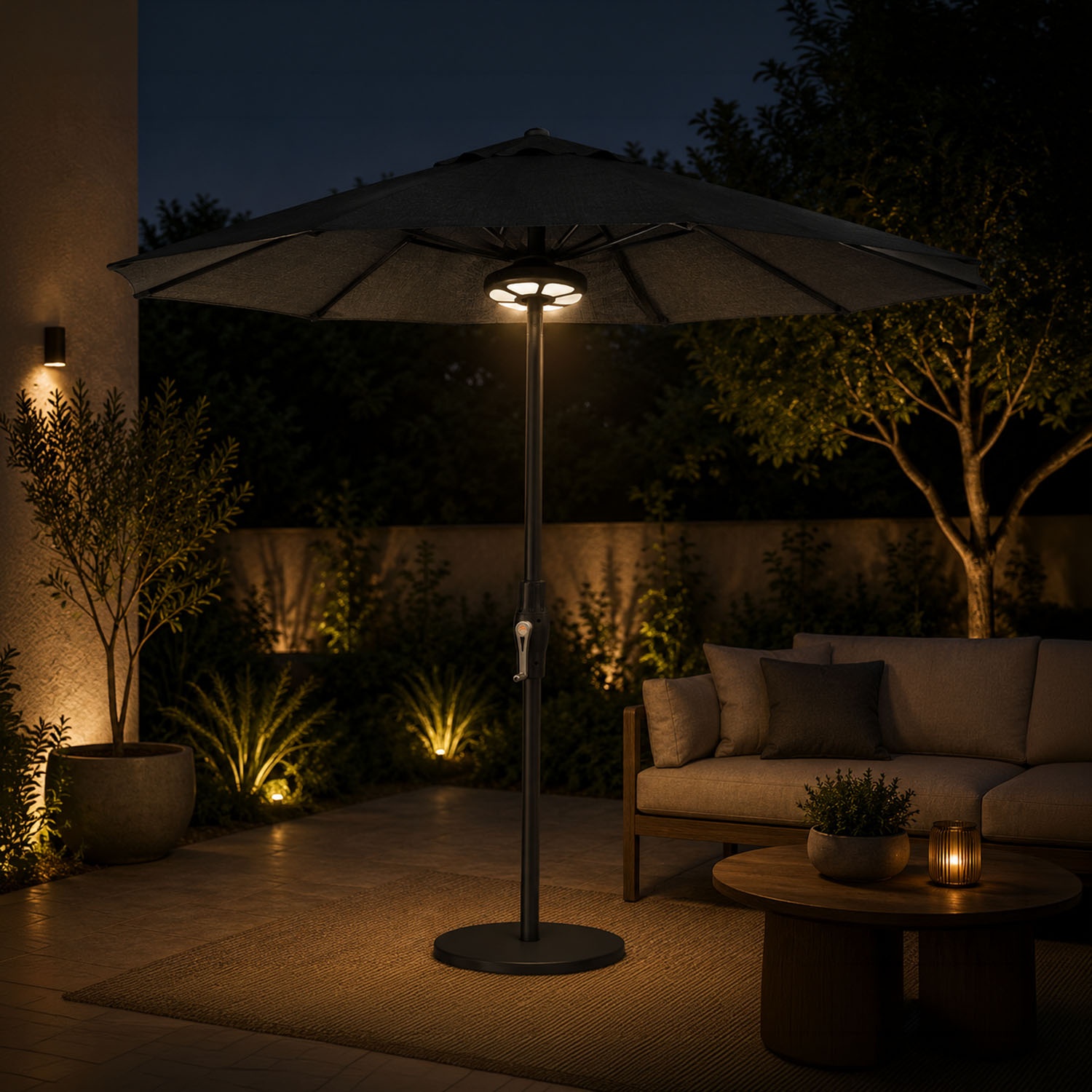 Luz LED con clip para parasol - Compatible con Klika y Lybra 2