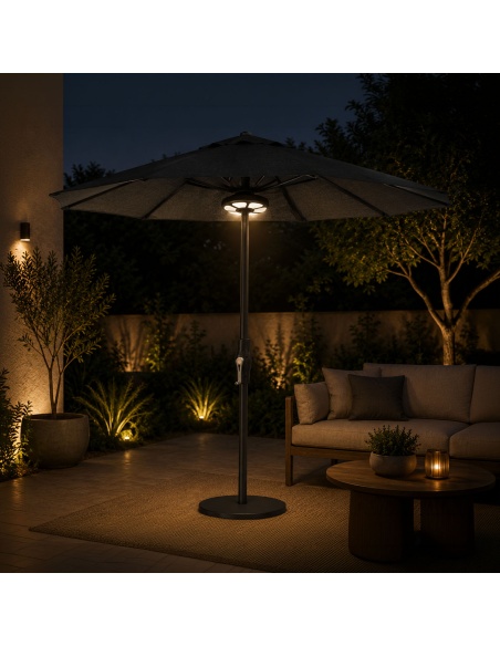 Luz LED con clip para parasol - Compatible con Klika y Lybra