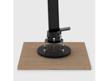 Placa de anclaje para suelo de madera - Compatible con Auriga, familia Cygnus e Hydrus