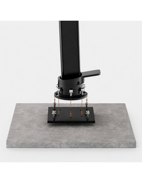 Placa de anclaje para hormigón - Compatible con Auriga, familia Cygnus e Hydrus