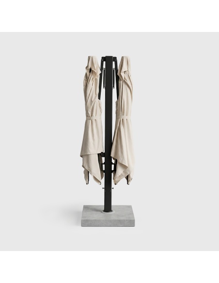 Cygnus Duo: Parasol Doble de Brazo Lateral