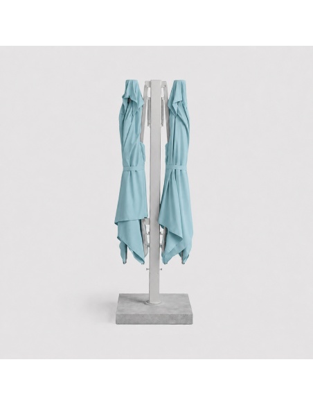 Cygnus Duo: Parasol Doble de Brazo Lateral