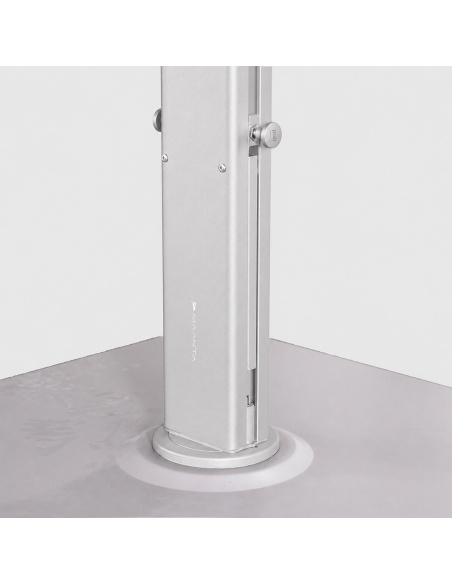 Cygnus Duo: Parasol Doble de Brazo Lateral