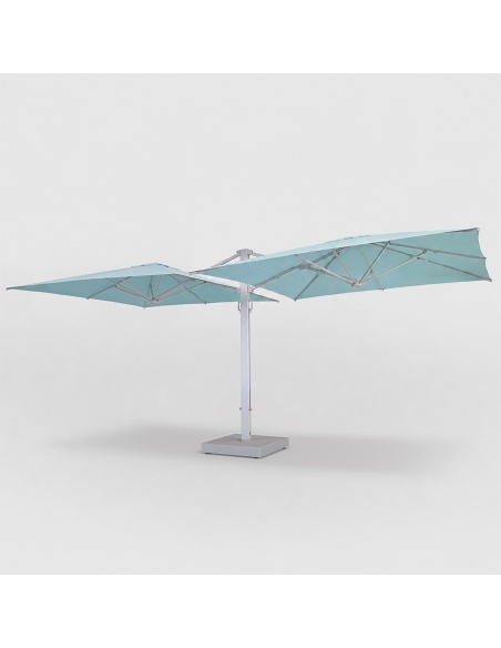 Cygnus Duo: Parasol Doble de Brazo Lateral