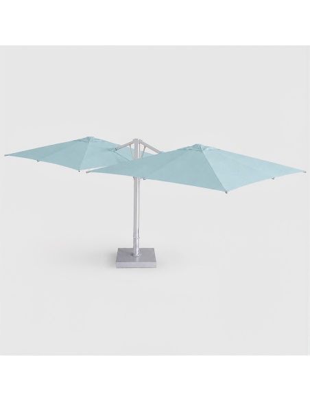 Cygnus Duo: Parasol Doble de Brazo Lateral