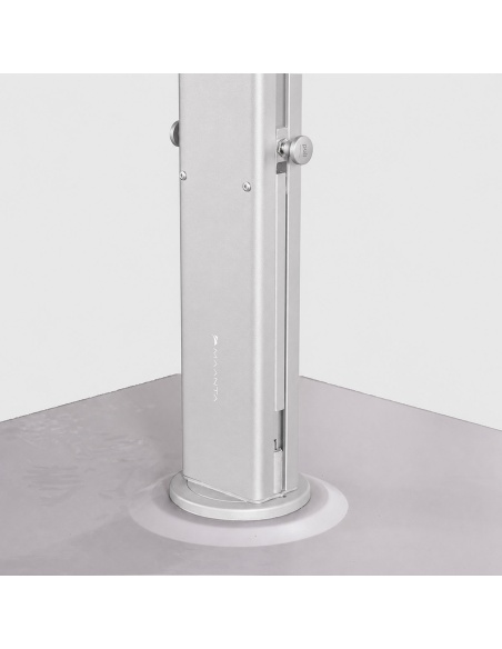 Cygnus Duo: Parasol Doble de Brazo Lateral