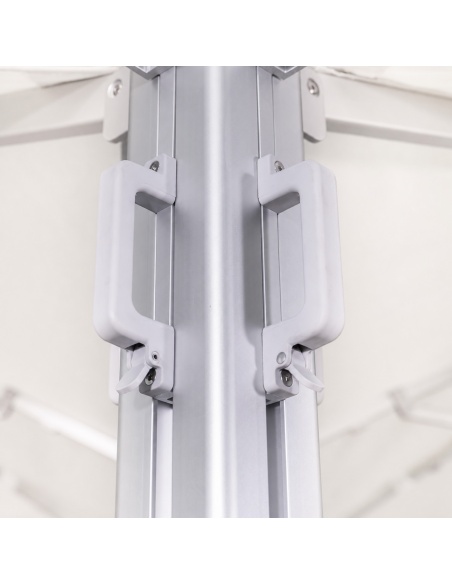 Cygnus Qadro: Parasol Cantilever con Cuatro Telas 6×6 m