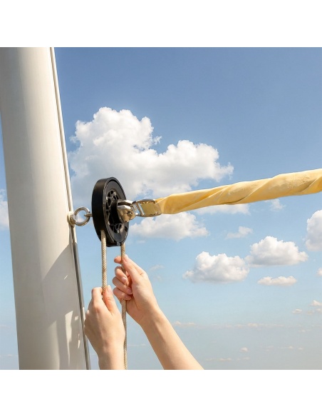 EZ Furl – Sistema Enrollable Universal para Toldos Vela