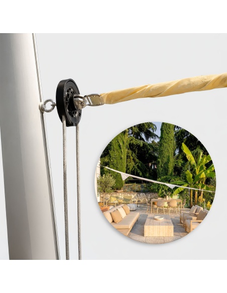 EZ Furl – Sistema Enrollable Universal para Toldos Vela