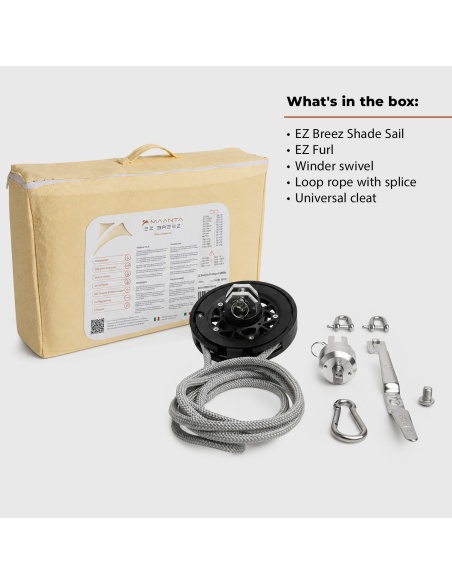 EZ Breez Furl Transpirable: vela con enrollador manual en 90 segundos