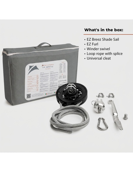EZ Breez Furl Transpirable: vela con enrollador manual en 90 segundos