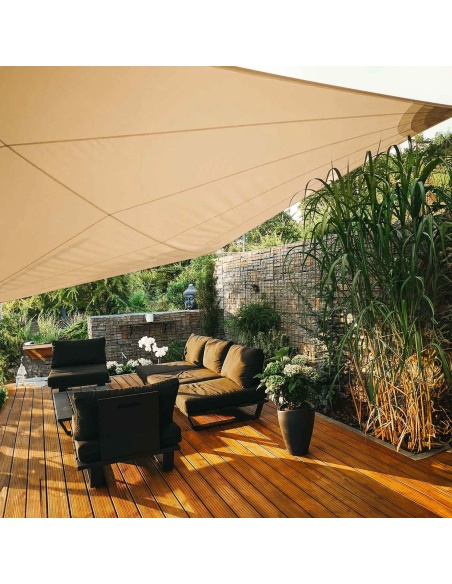 Solaria Impermeable: Nuestro Mejor Toldo Vela con Corte Radial Made in Italy