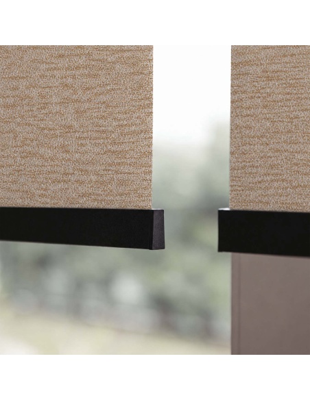 Estor Enrollable Opaco para Interiores, Recta Blend Blackout