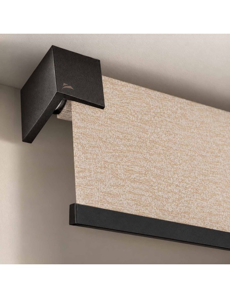 Estor Enrollable Opaco para Interiores, Recta Blend Blackout