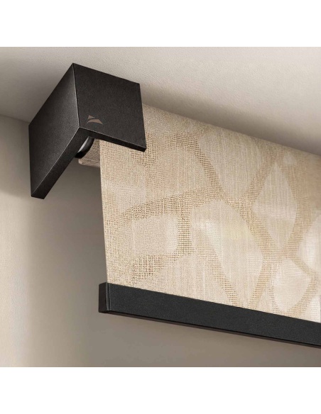 Estor Enrollable para Interiores con Trama de Rombos, Recta Diamond