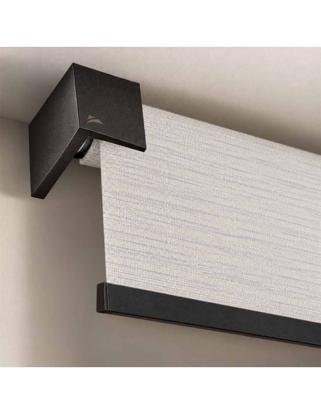 Estor Enrollable Transparente para Interiores, Recta Satin