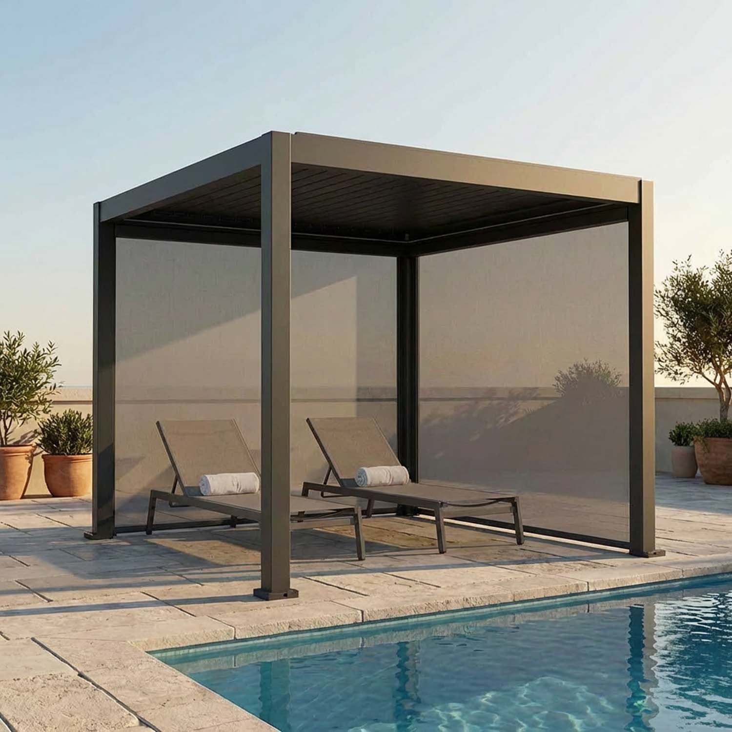 Tejido con 5% de apertura