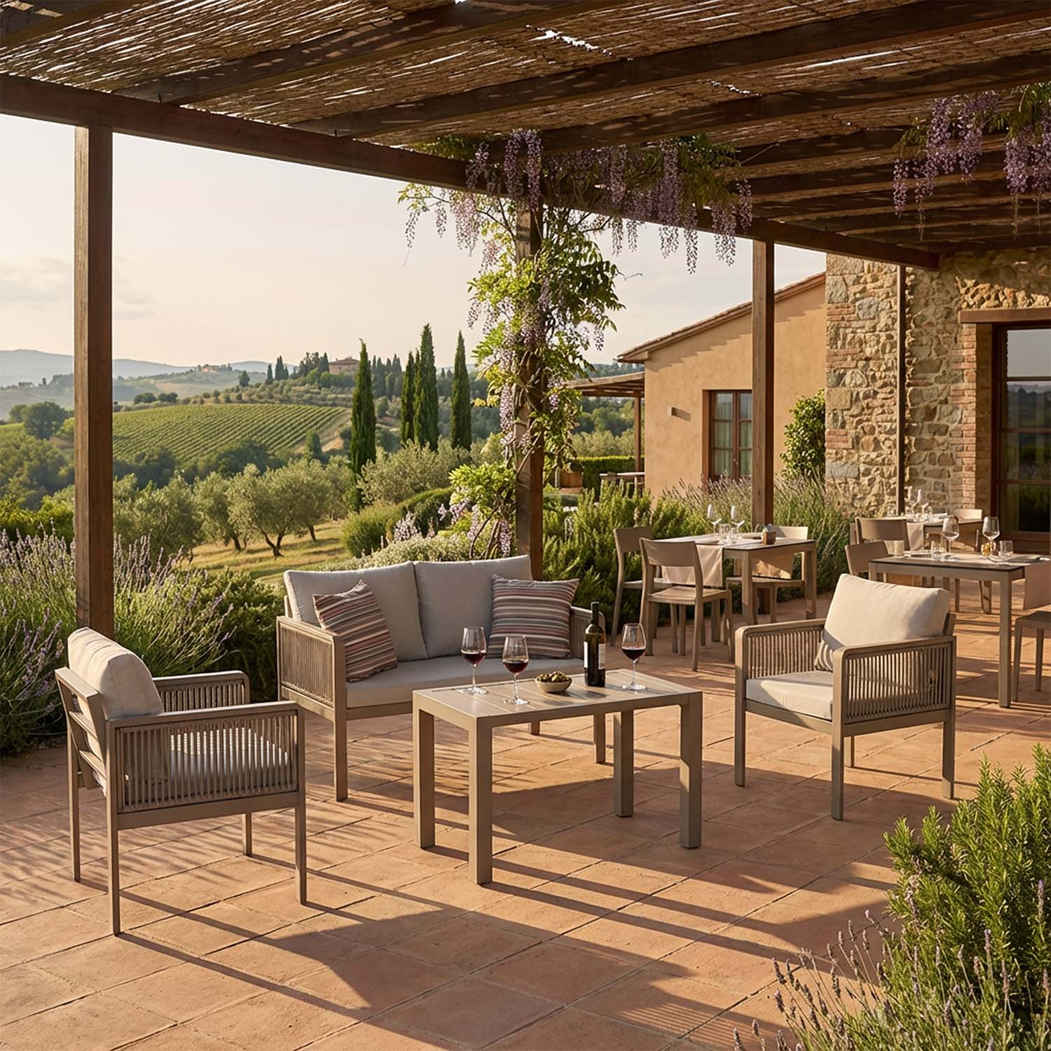 Un único bulto, todo el set